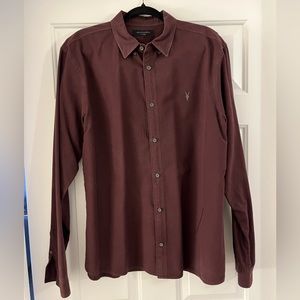 All Saints Men’s Button Down Shirt